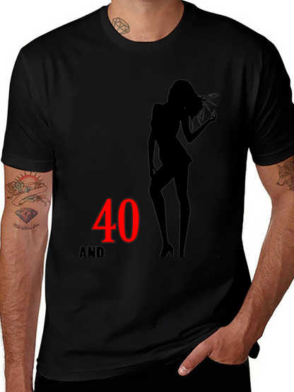 40 and Sexy T-Shirt - Stylish Birthday Gift