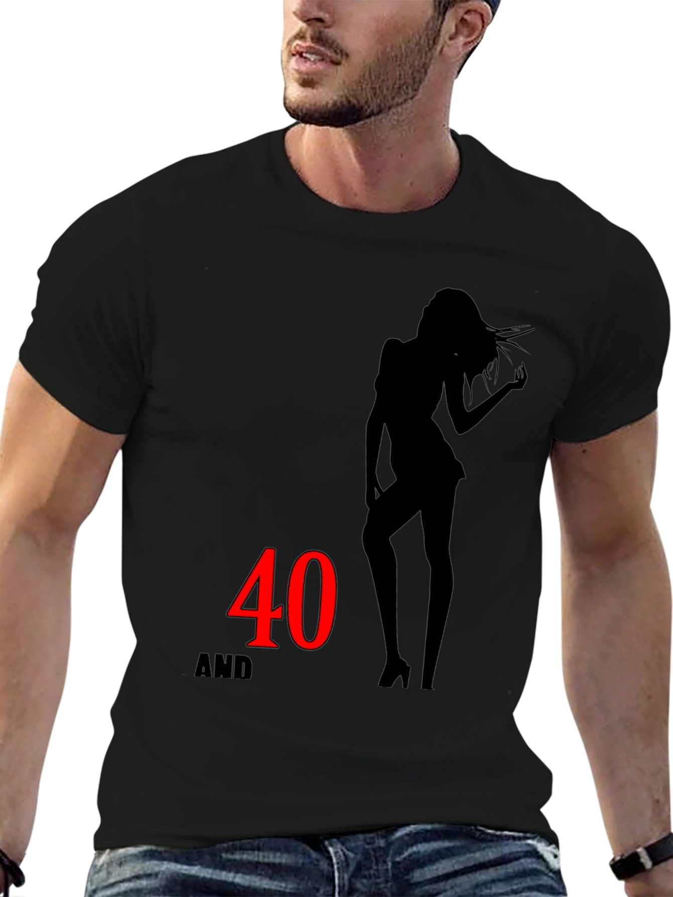40 and Sexy T-Shirt - Stylish Birthday Gift