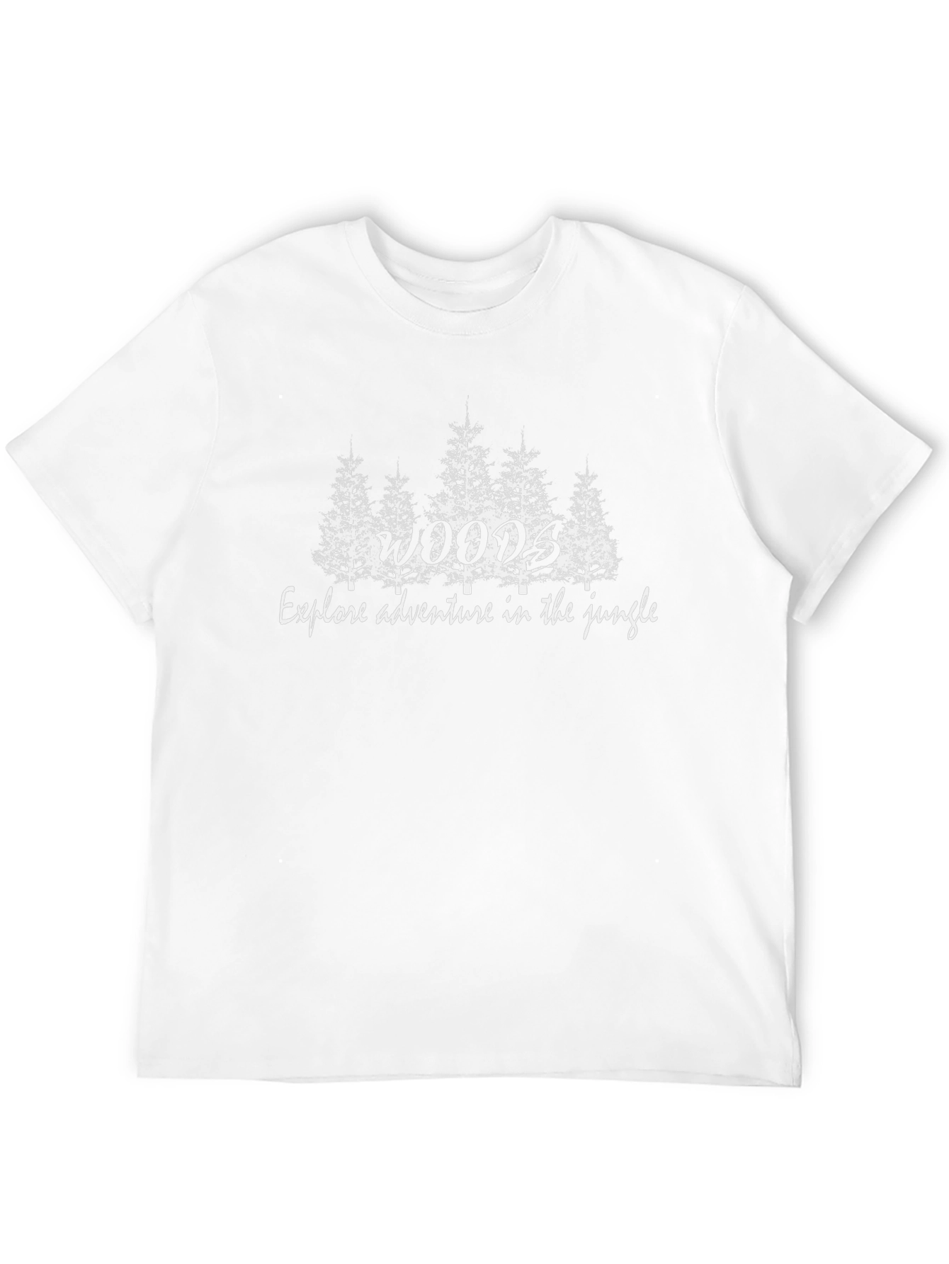 Woods Jungle Adventure Black Graphic T-Shirt