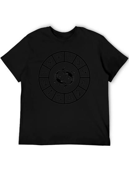 Zodiac Pisces Symbol Graphic Tee