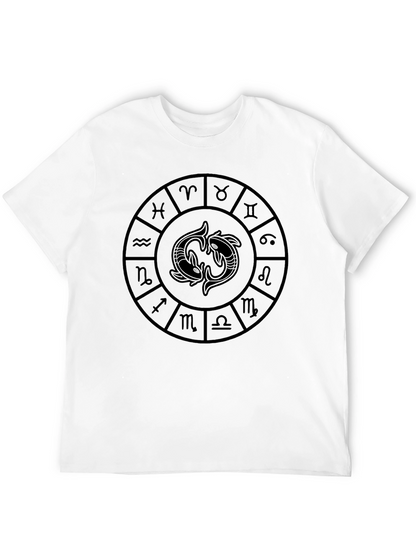 Zodiac Pisces Symbol Graphic Tee