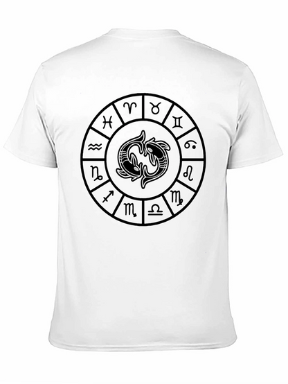 Zodiac Pisces Symbol Graphic Tee