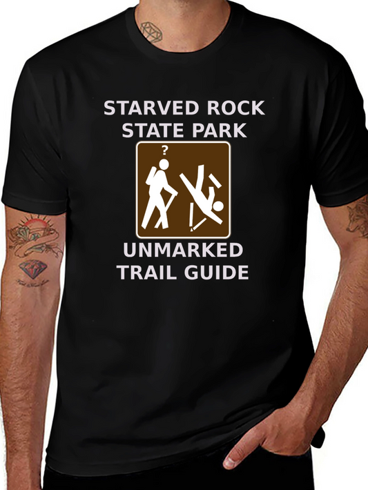 Starved Rock State Park Unmarked Trail Guide T-Shirt