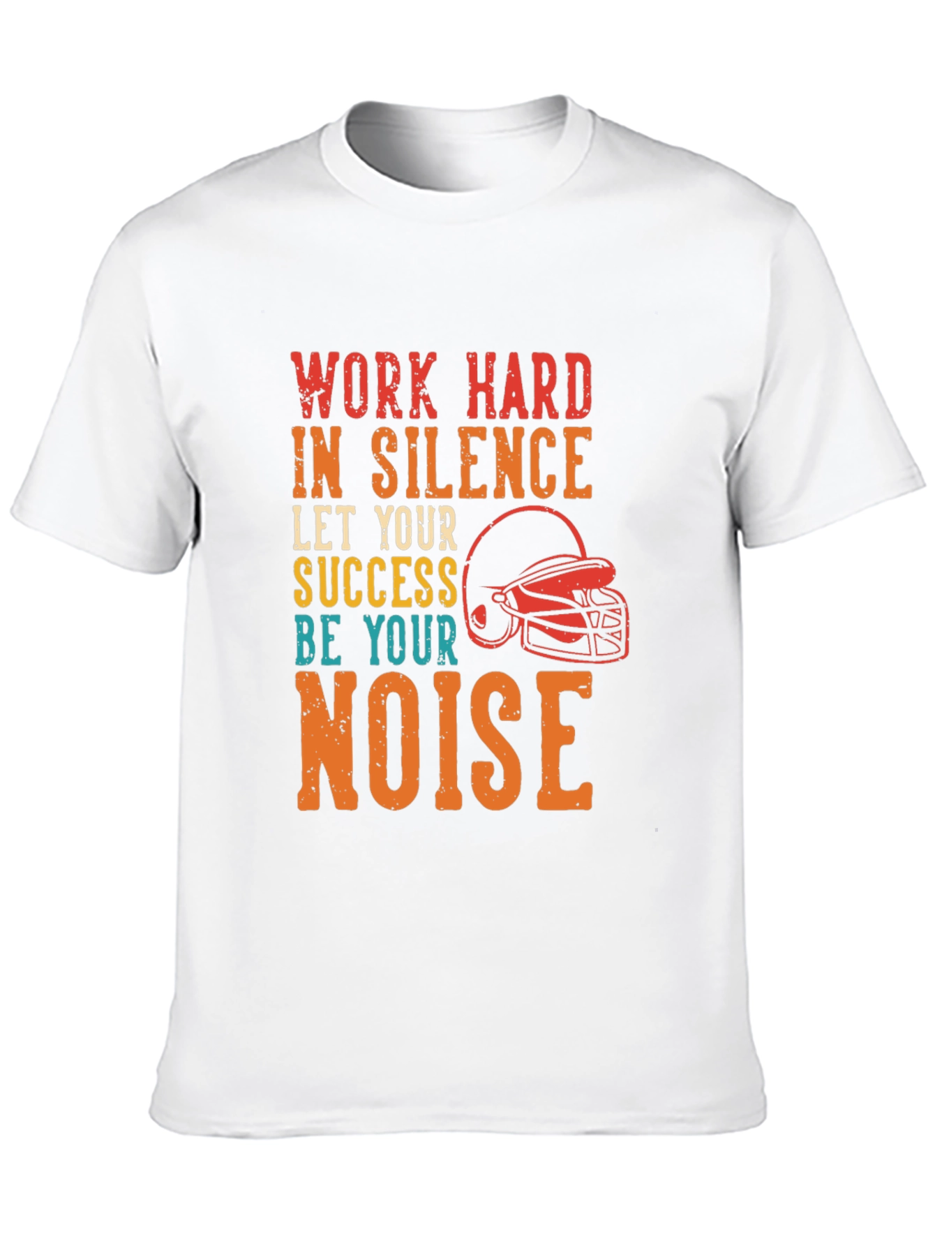 Work Hard In Silence Graphic Tee