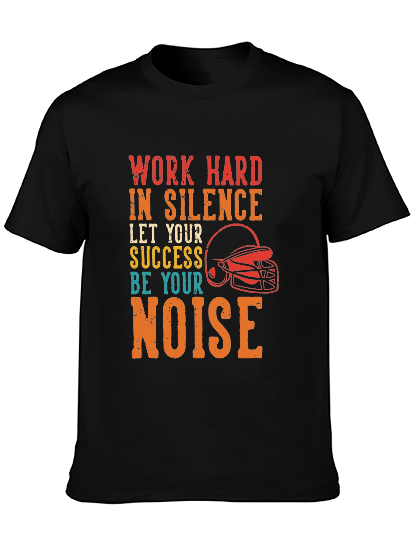 Work Hard In Silence Graphic Tee