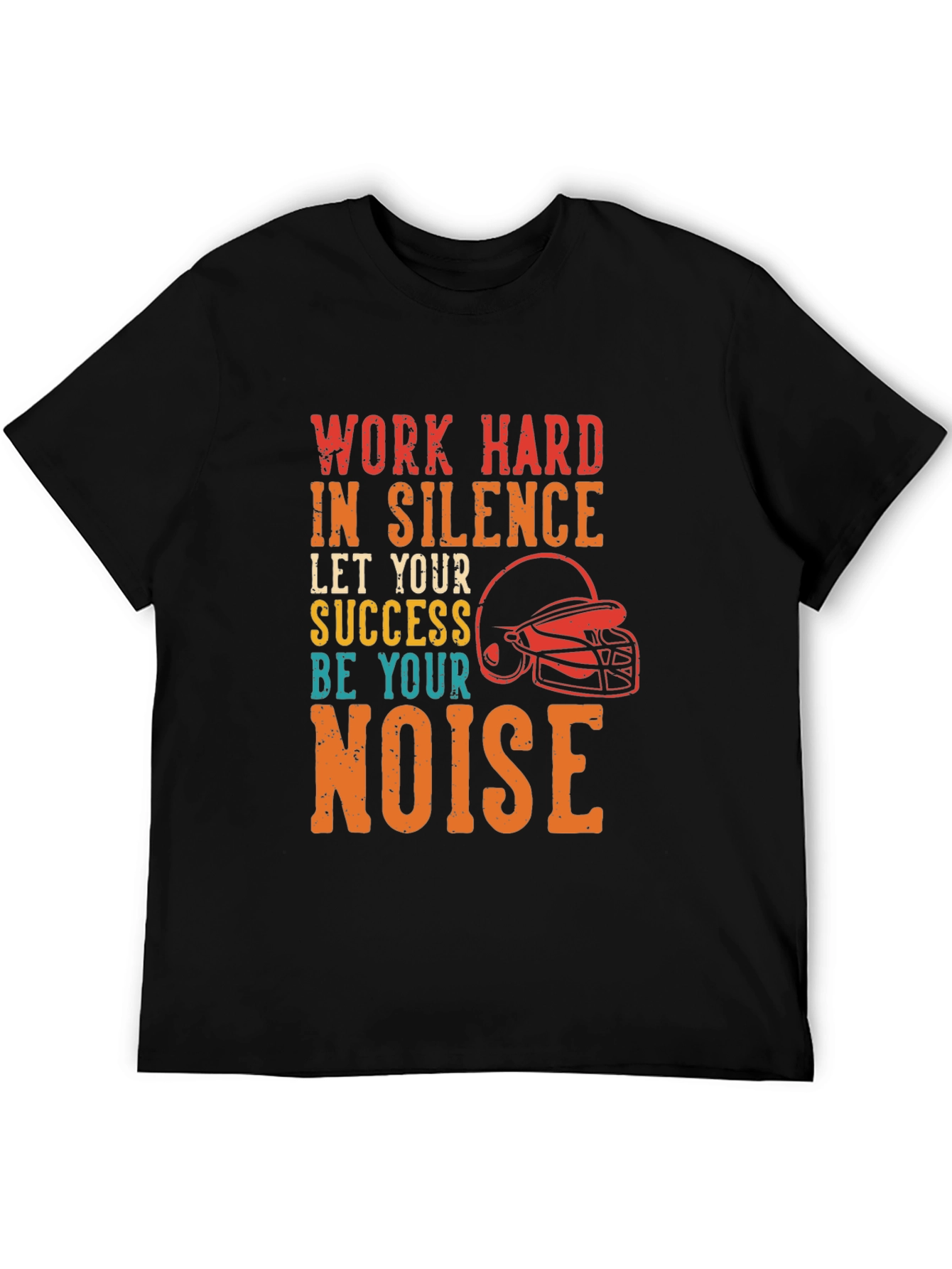 Work Hard In Silence Graphic Tee