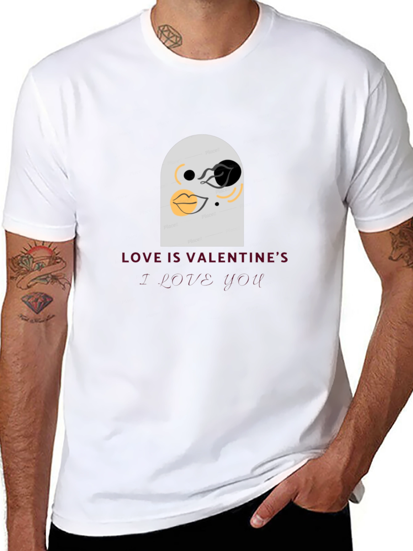 Valentines Day Love Graphic Tee