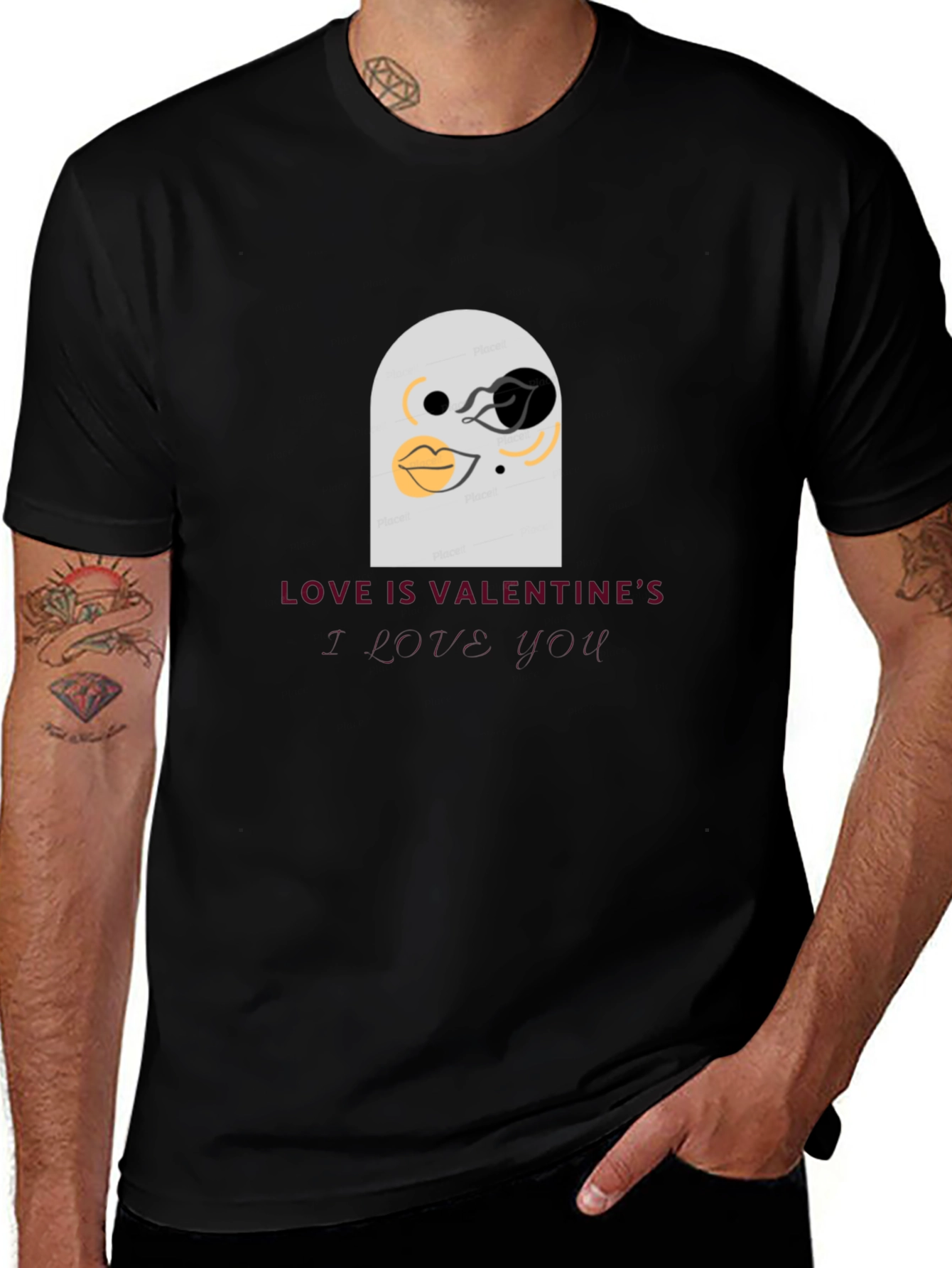 Valentines Day Love Graphic Tee