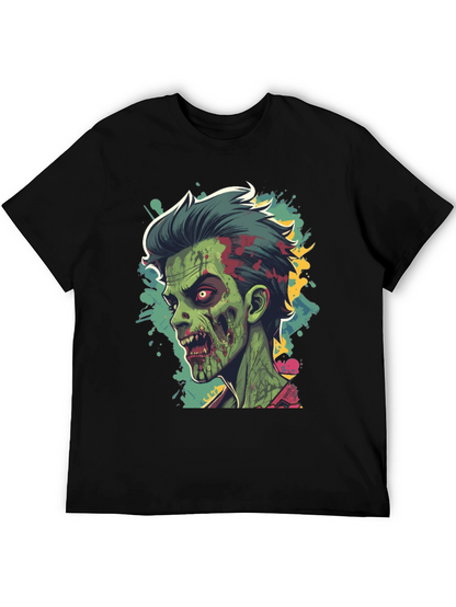 Zombie Graphic Tee - Cool Halloween Style