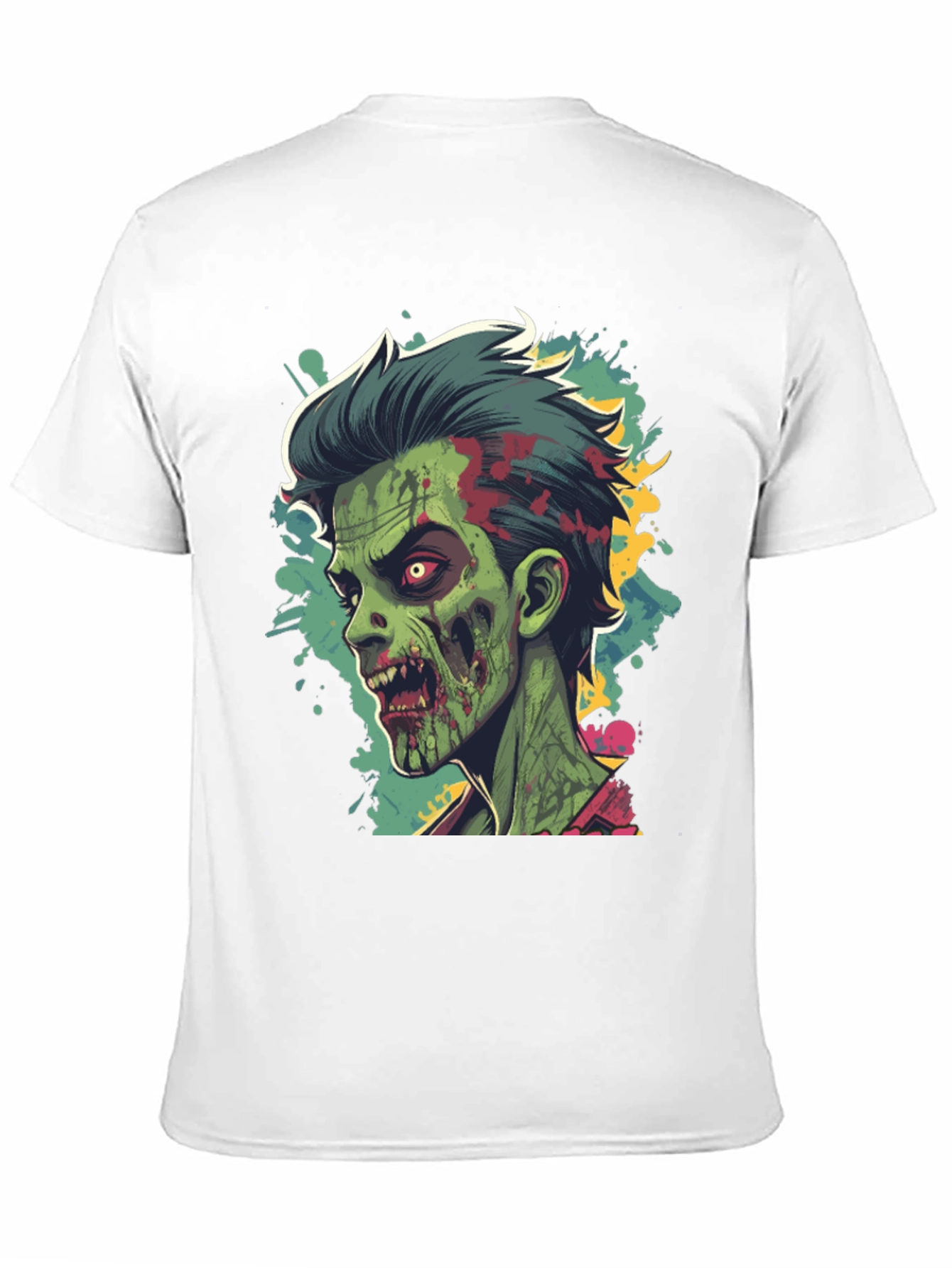 Zombie Graphic Tee - Cool Halloween Style