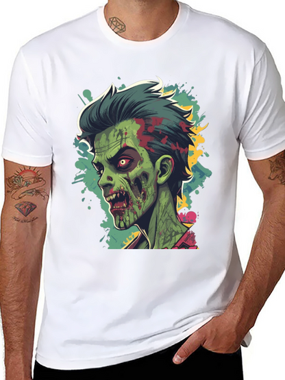 Zombie Graphic Tee - Cool Halloween Style