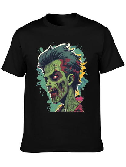 Zombie Graphic Tee - Cool Halloween Style