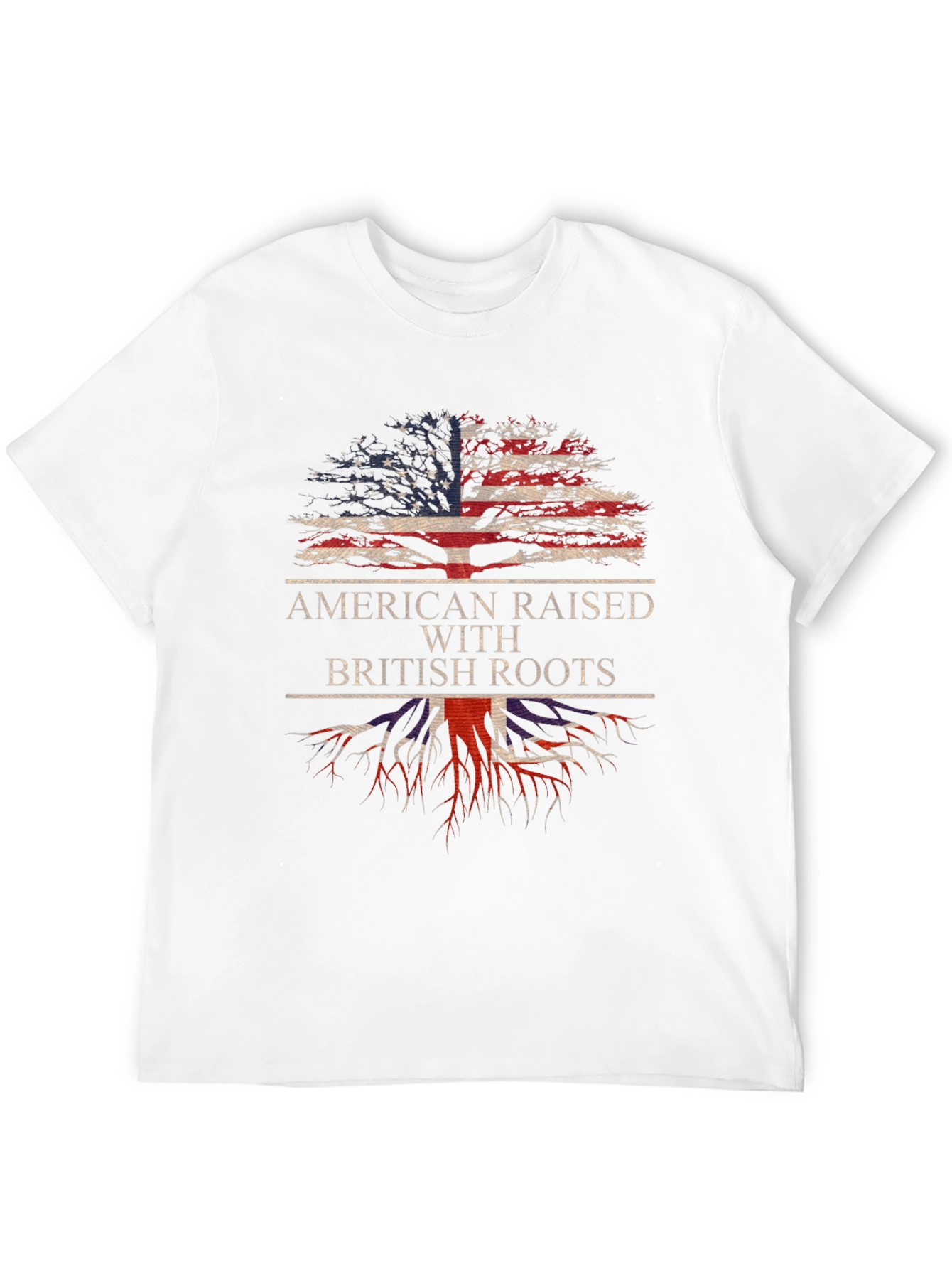 American Raised with British Roots T-Shirt