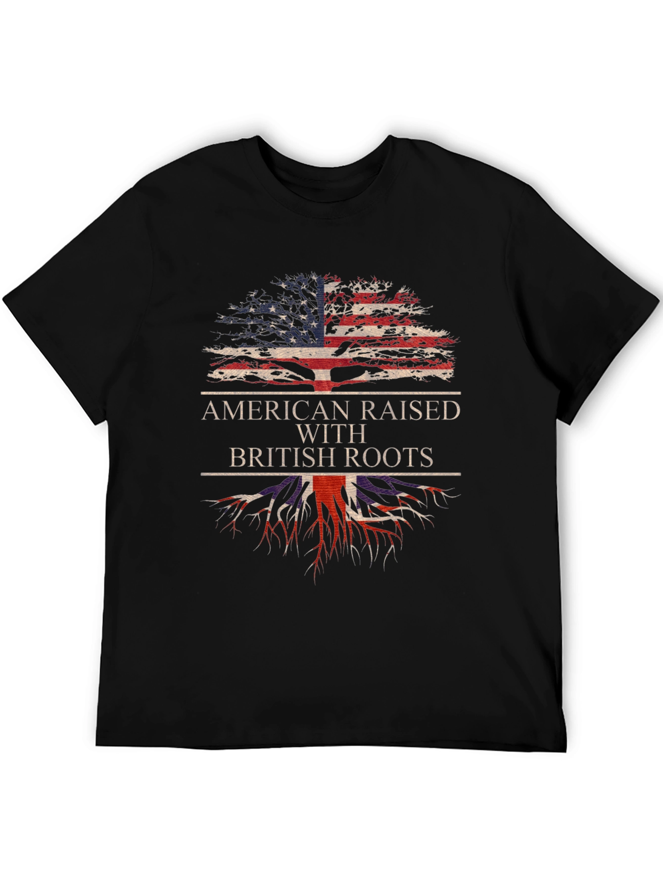 American Raised with British Roots T-Shirt