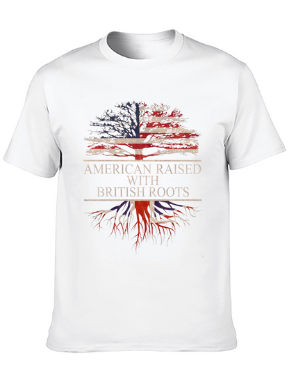 American Raised with British Roots T-Shirt