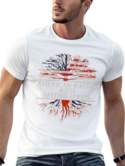 American Raised with British Roots T-Shirt