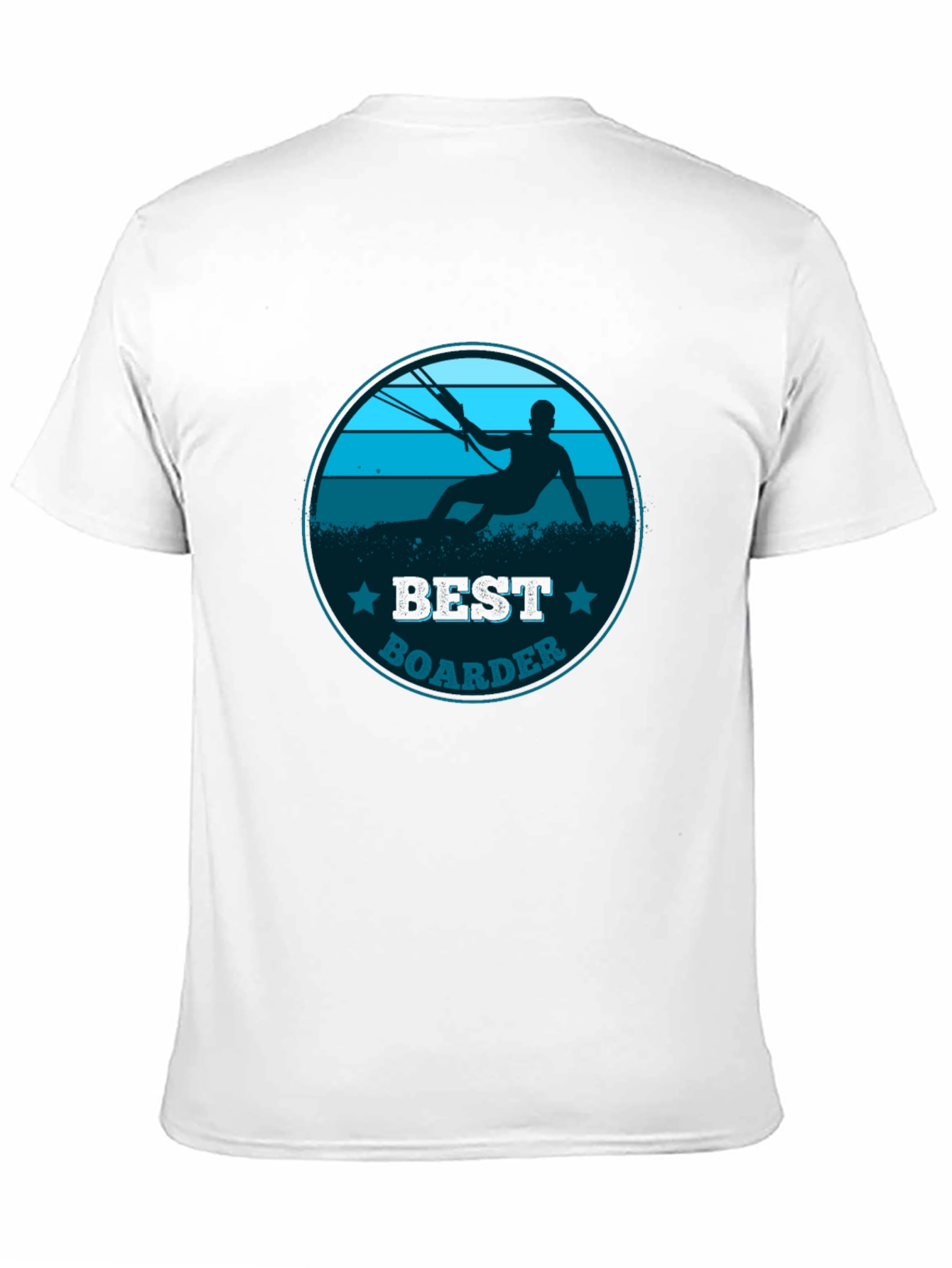 Best Boarder T-Shirt - Kite Surfing Design
