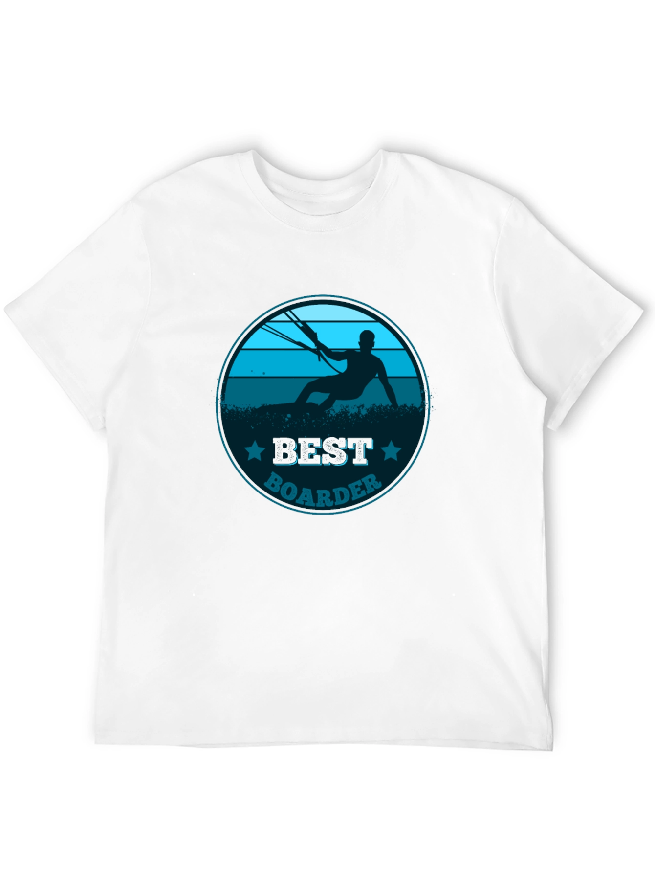 Best Boarder T-Shirt - Kite Surfing Design