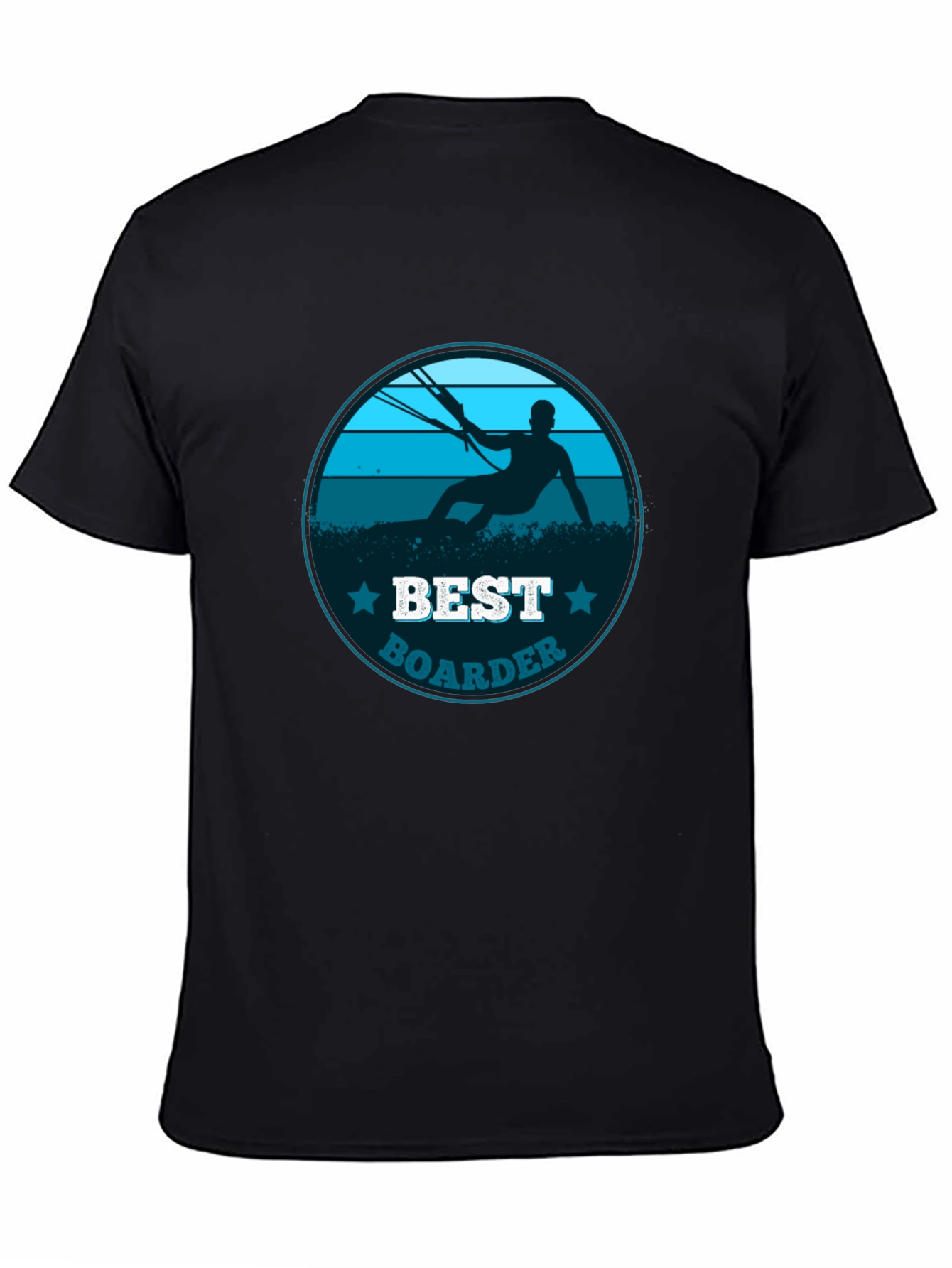 Best Boarder T-Shirt - Kite Surfing Design