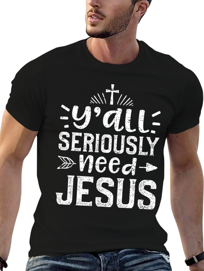 Yall Need Jesus T-Shirt - Christian Apparel