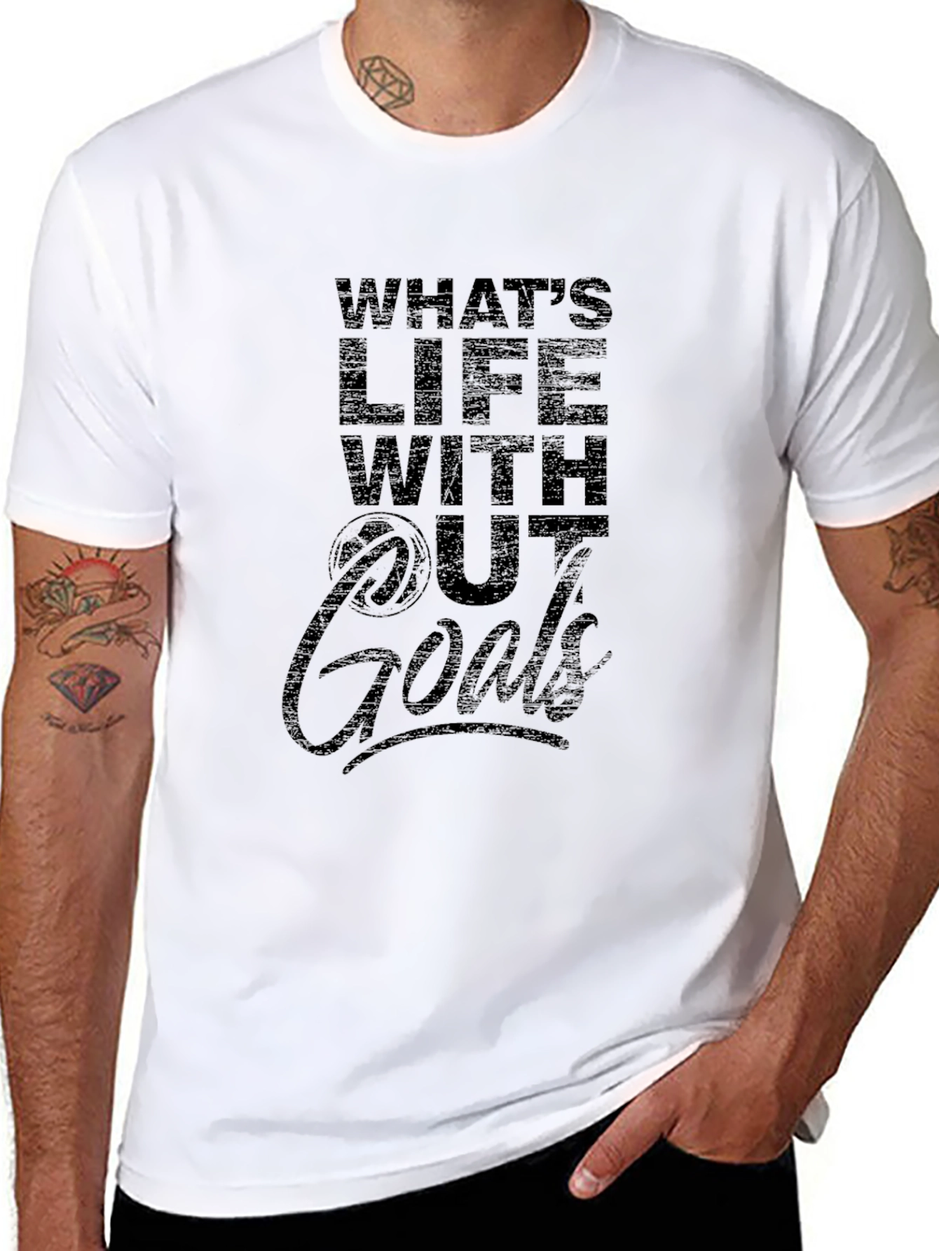 Whats Life Without Goals T-Shirt