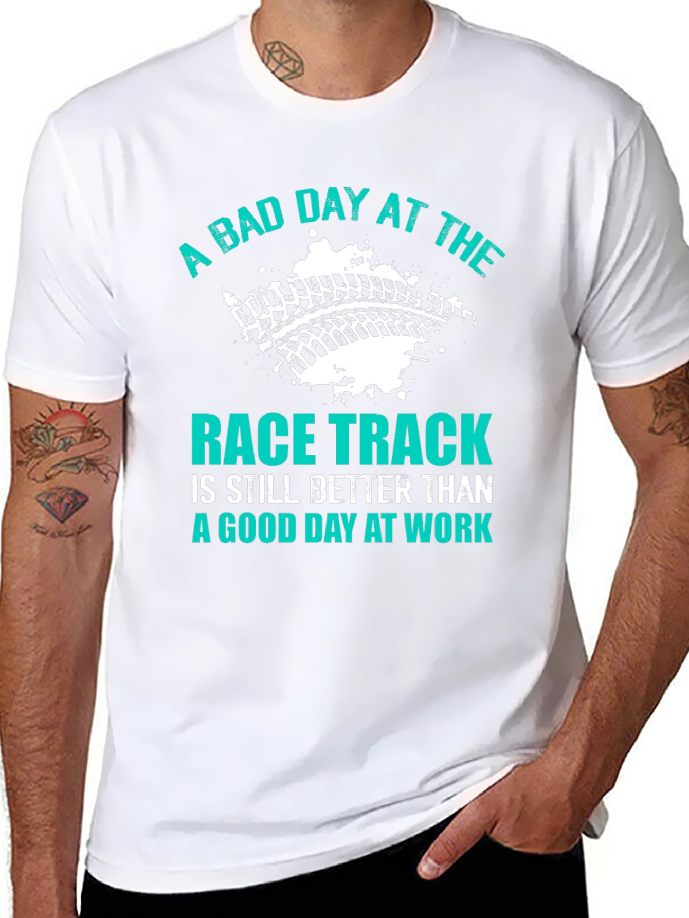 A Bad Day at the Race Track T-Shirt