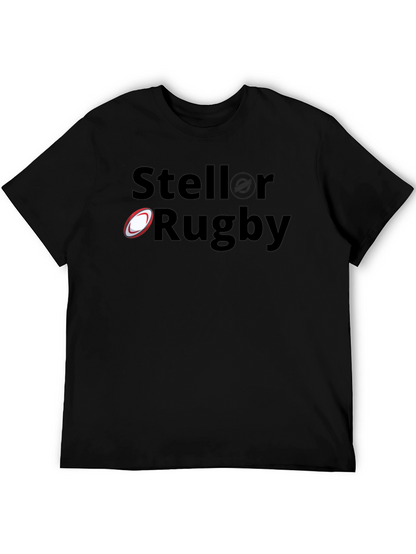 Stellar Rugby Black T-Shirt