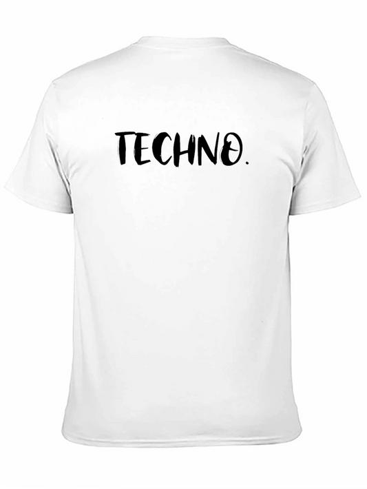 Techno Graphic Tee - Unisex Black T-Shirt