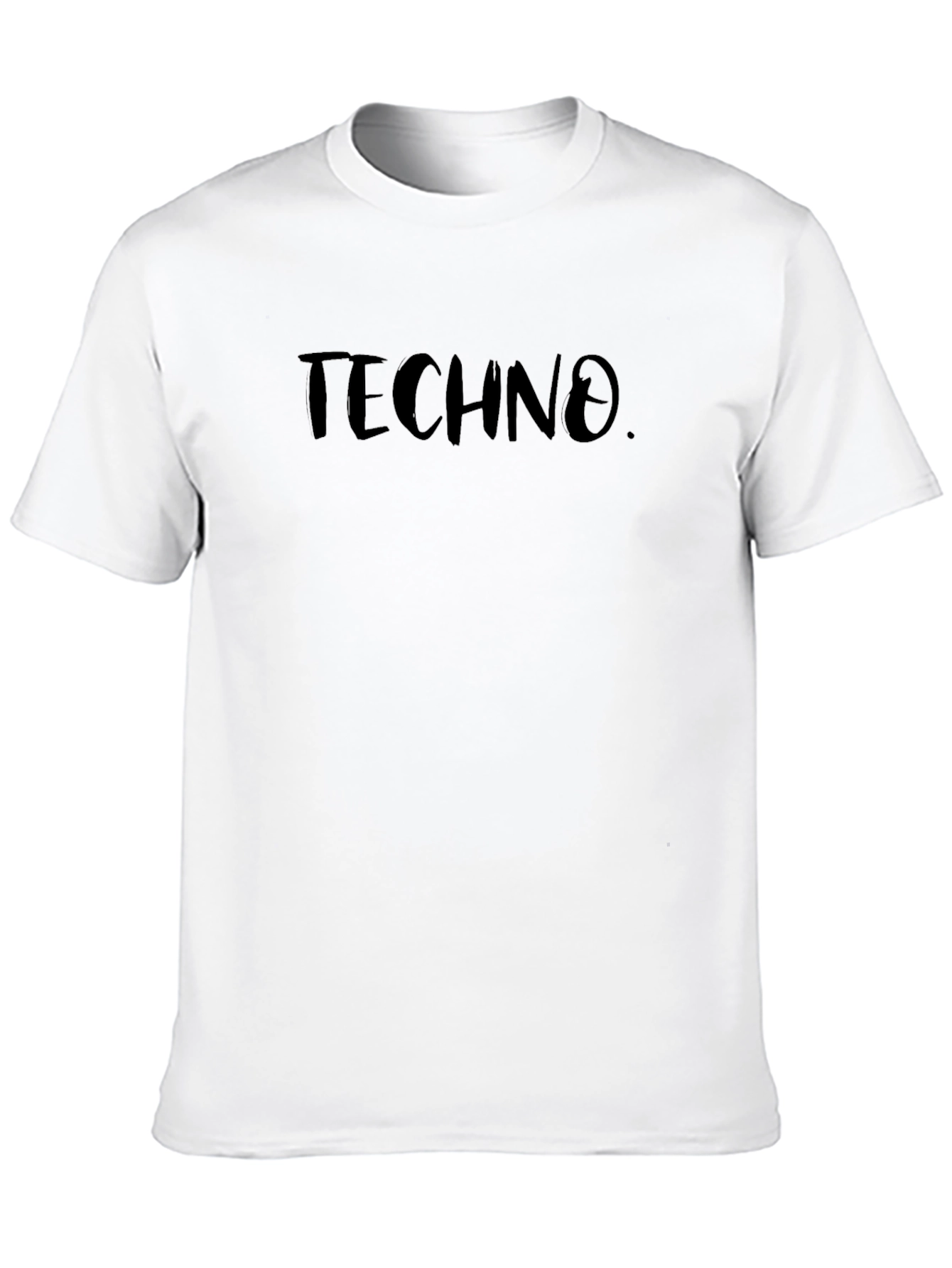 Techno Graphic Tee - Unisex Black T-Shirt
