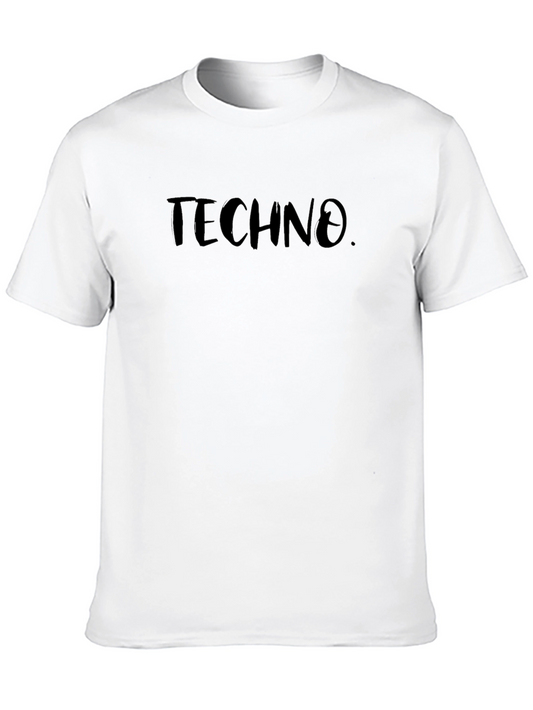 Techno Graphic Tee - Unisex Black T-Shirt