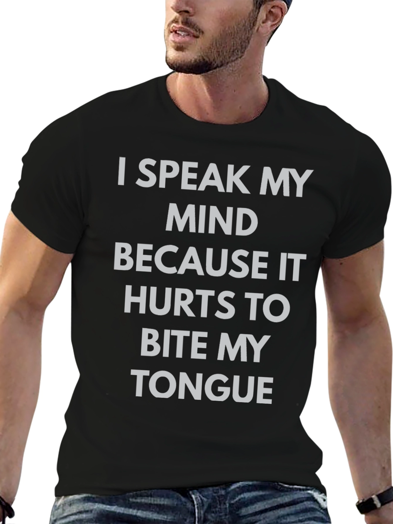 Speak My Mind Graphic T-Shirt - Bold Statement Tee