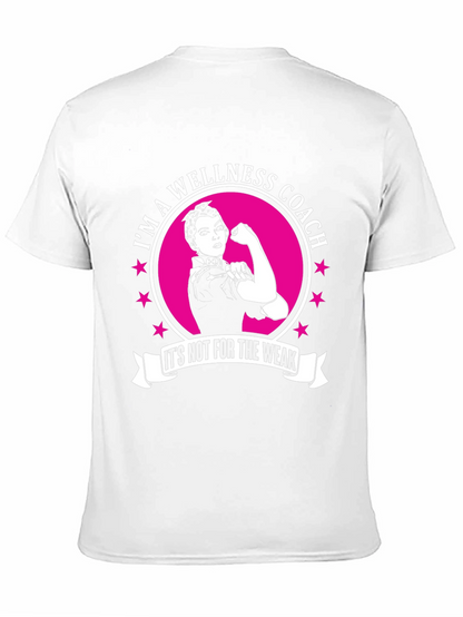 Wellness Coach T-Shirt - Rosie the Riveter Style
