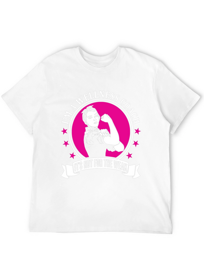 Wellness Coach T-Shirt - Rosie the Riveter Style