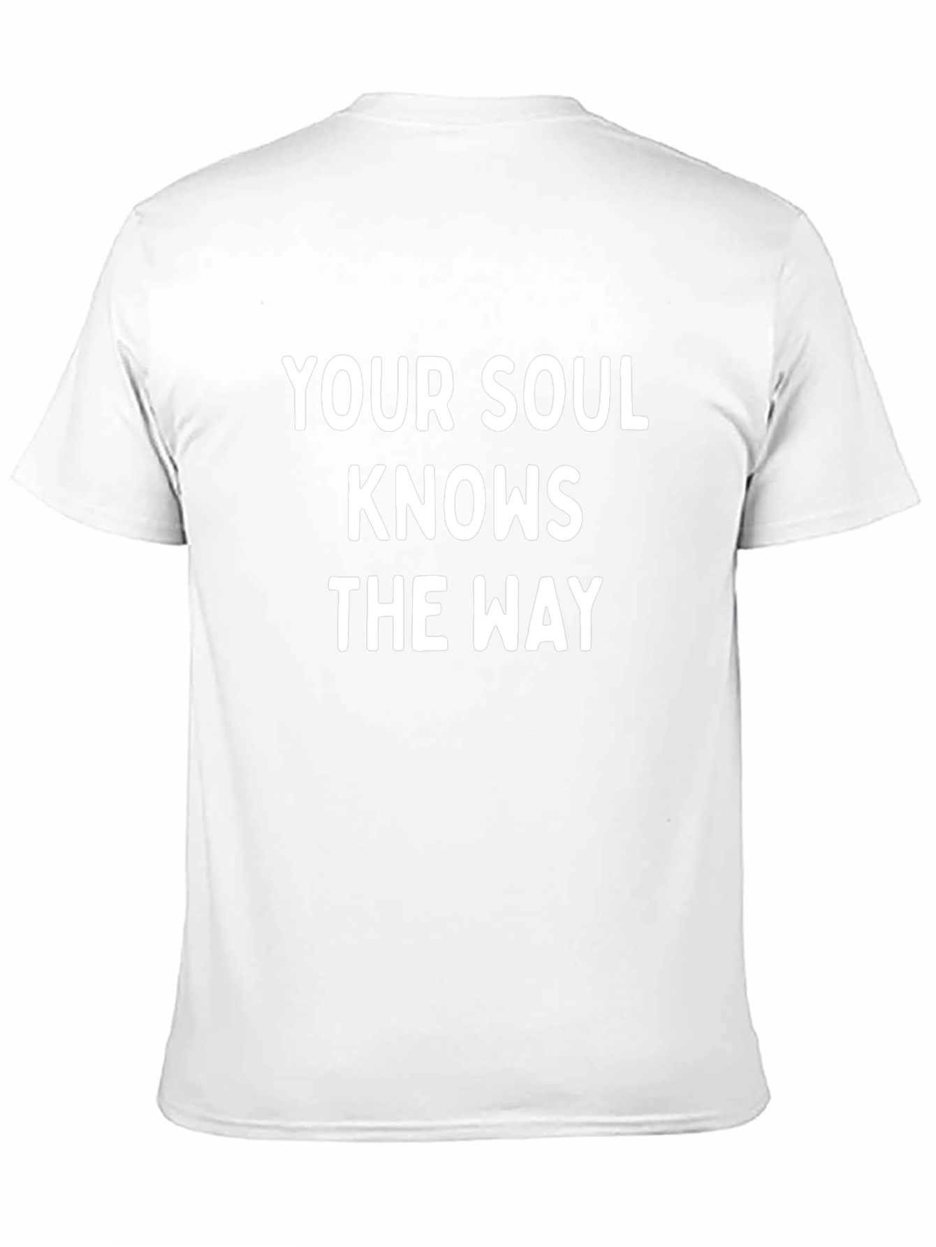 Your Soul Knows the Way Black T-Shirt