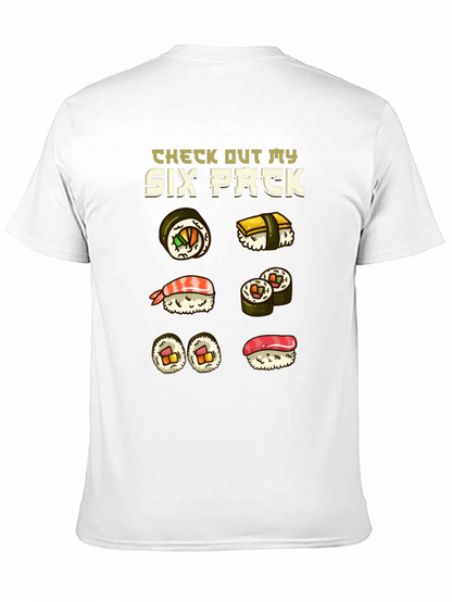 Sushi Six Pack Funny T-Shirt