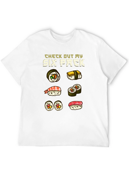 Sushi Six Pack Funny T-Shirt