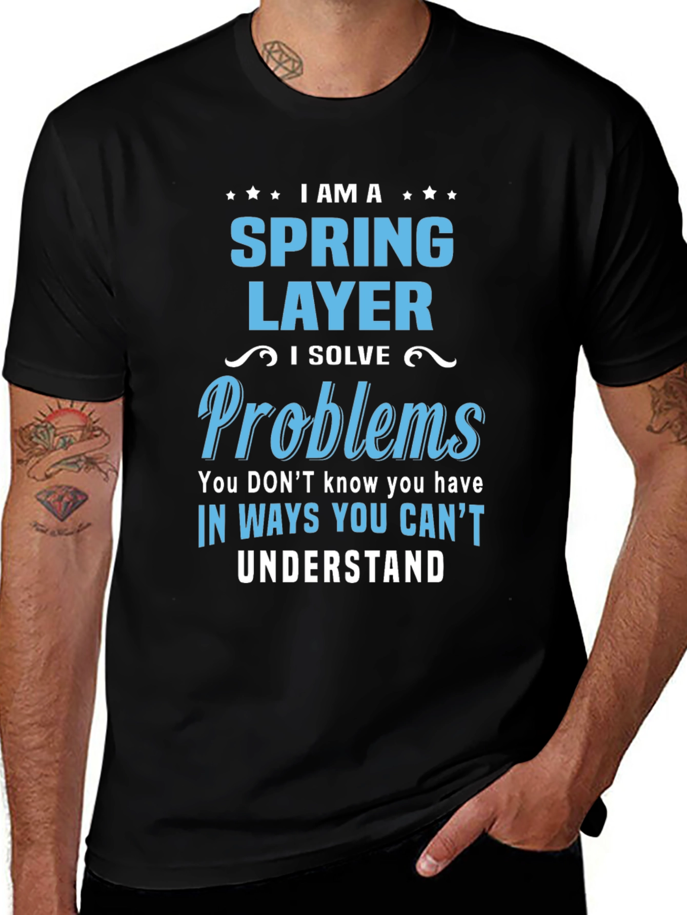 Spring Layer T-Shirt - I Solve Problems