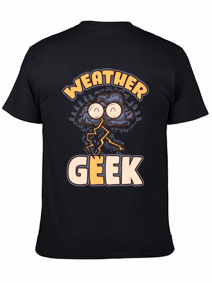 Weather Geek T-Shirt Funny Storm Cloud Design Tee