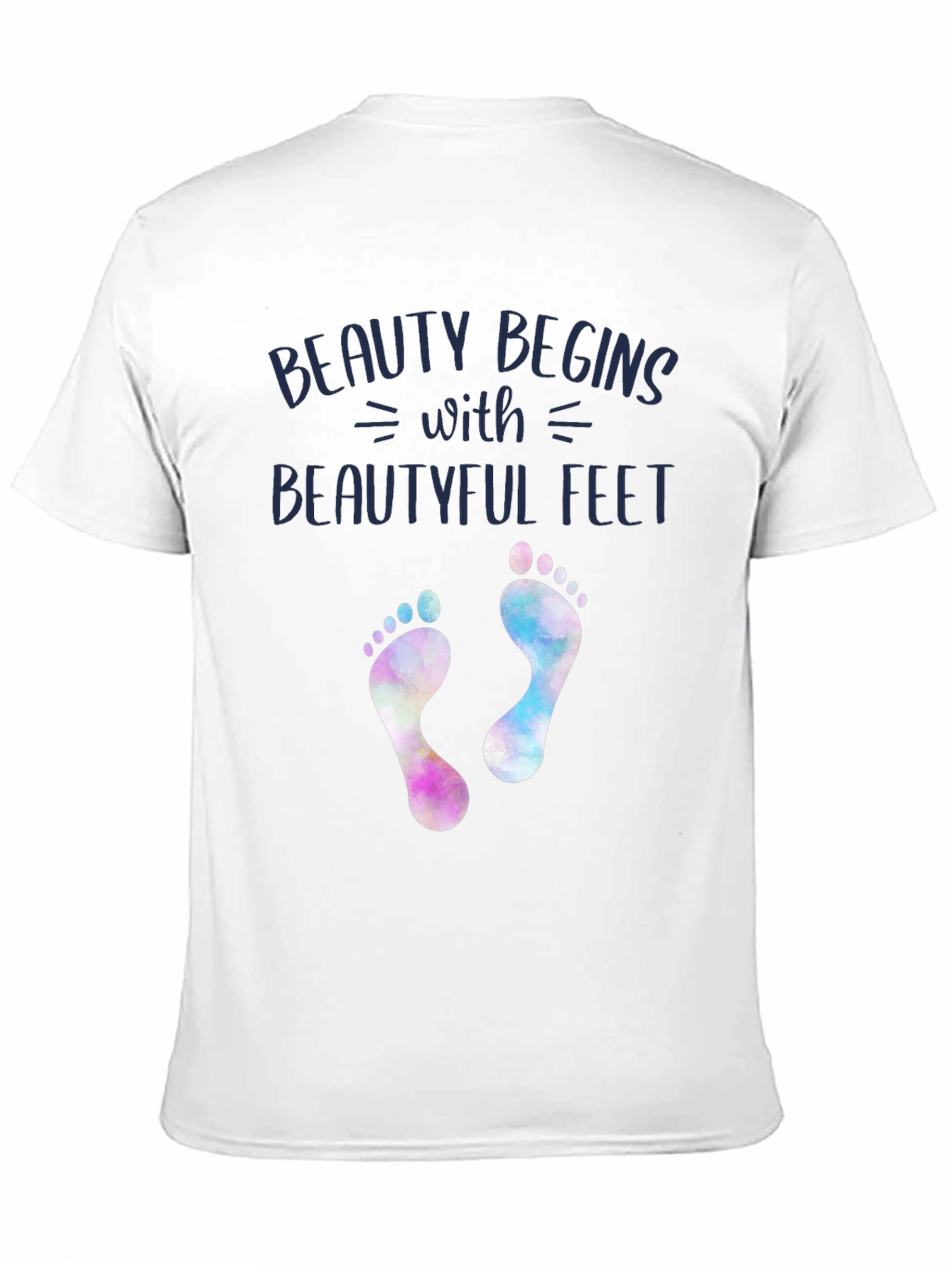 Beauty Begins With Beautiful Feet T-Shirt