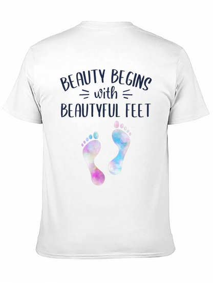 Beauty Begins With Beautiful Feet T-Shirt