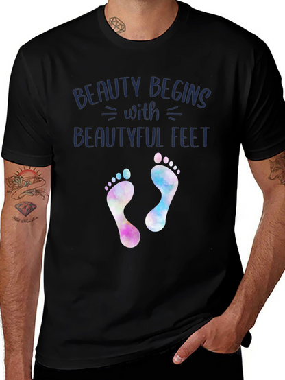 Beauty Begins With Beautiful Feet T-Shirt