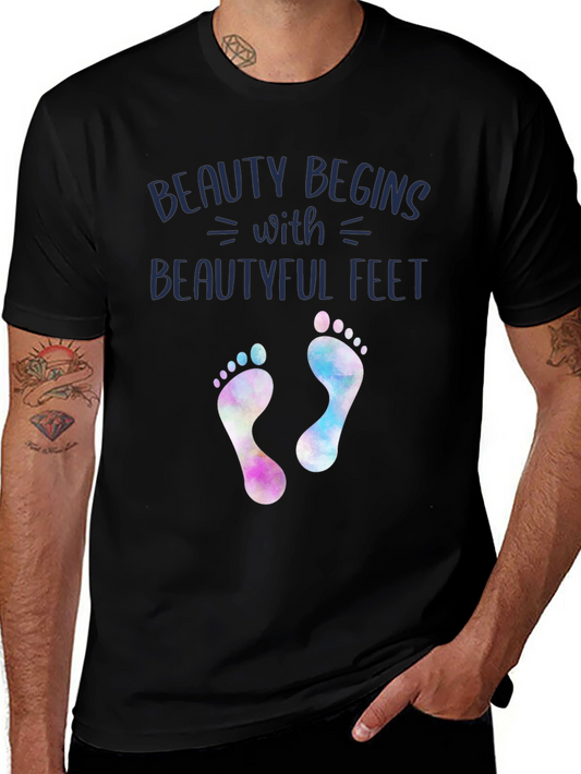 Beauty Begins With Beautiful Feet T-Shirt