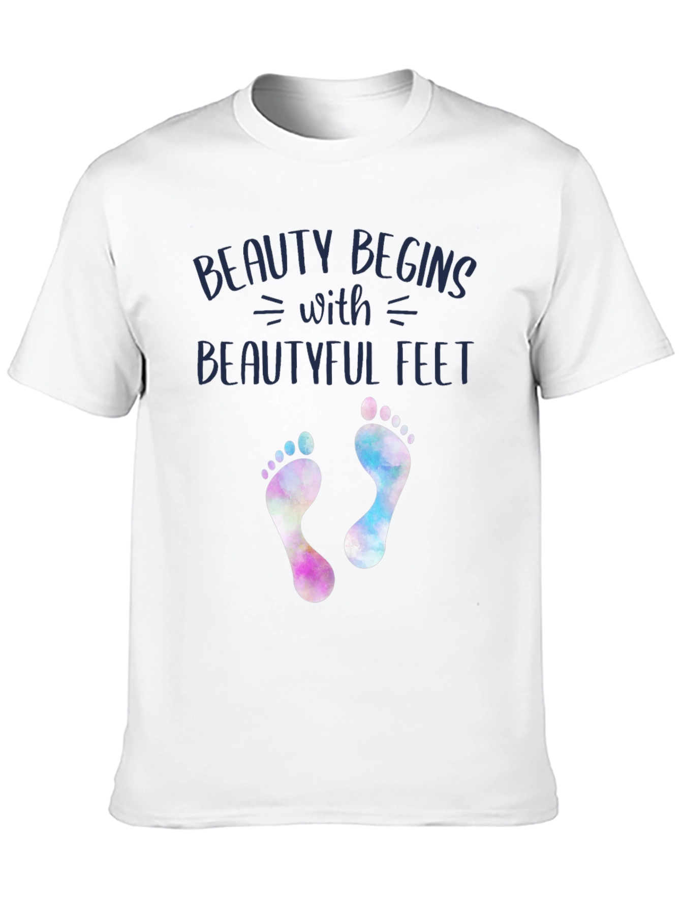 Beauty Begins With Beautiful Feet T-Shirt