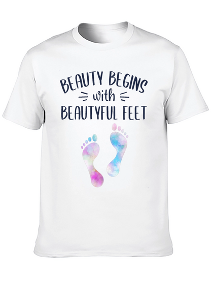Beauty Begins With Beautiful Feet T-Shirt