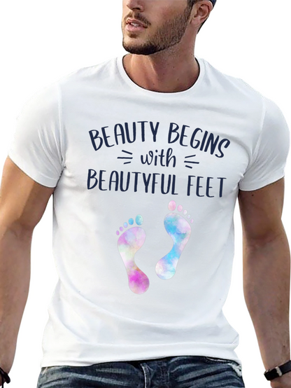 Beauty Begins With Beautiful Feet T-Shirt