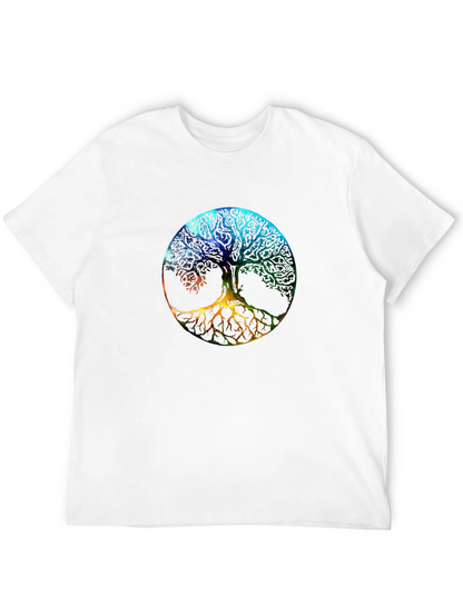 Tree of Life Graphic T-Shirt - Mens Black Tee