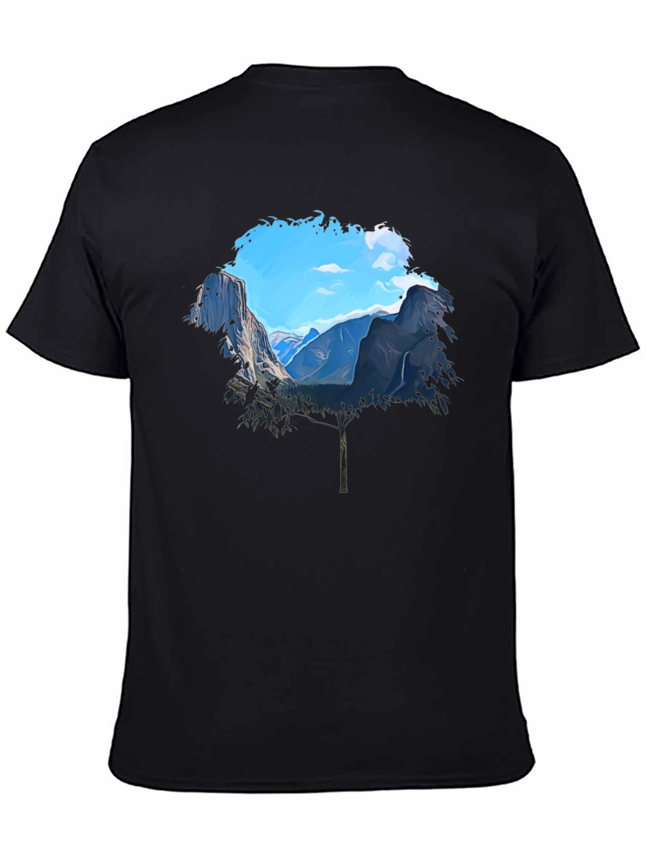 Yosemite Graphic Tee - Nature Inspired Design