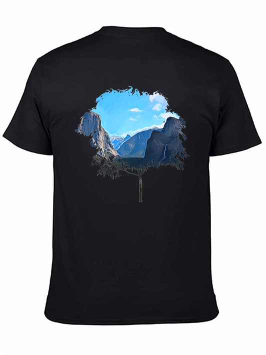 Yosemite Graphic Tee - Nature Inspired Design