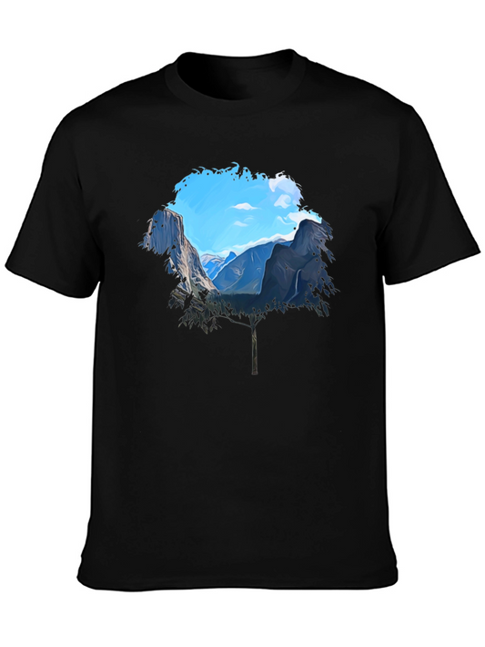 Yosemite Graphic Tee - Nature Inspired Design
