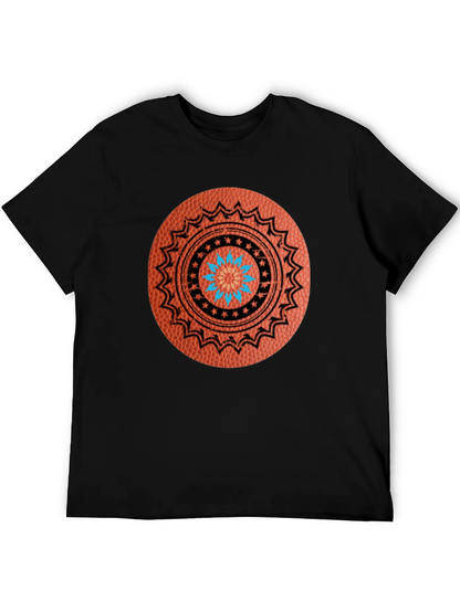 Basketball Mandala Graphic T-Shirt